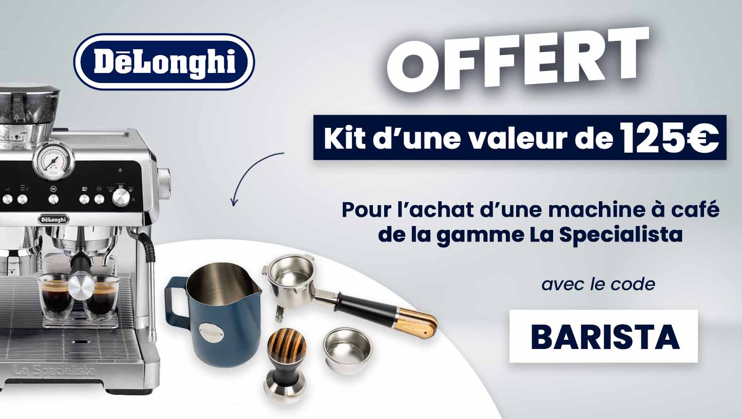 Nos offres promotionnelles sur les produits DeLonghi Coffee Webstore